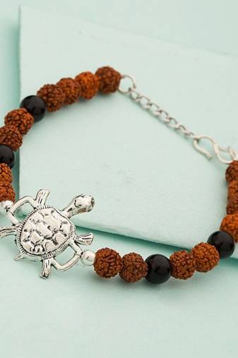 Ethnic foxtail chain bracelet
