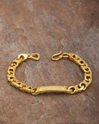 Ethnic link chain bracelet 1