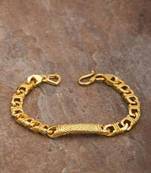 Ethnic link chain bracelet