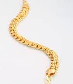 Ethnic link chain bracelet