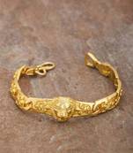 Link chain lion bracelet