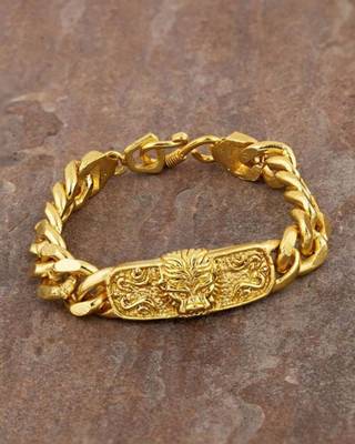 Embedded gold plated bracelet 1