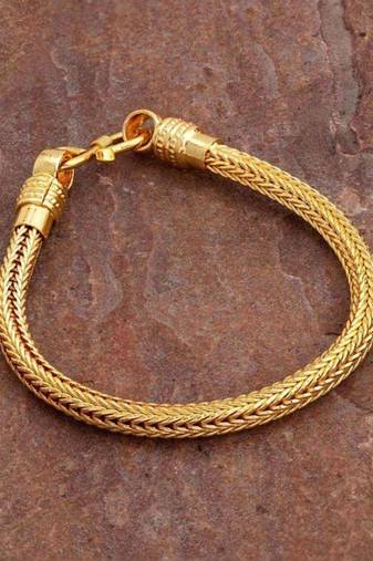 Gold-plated bracelet