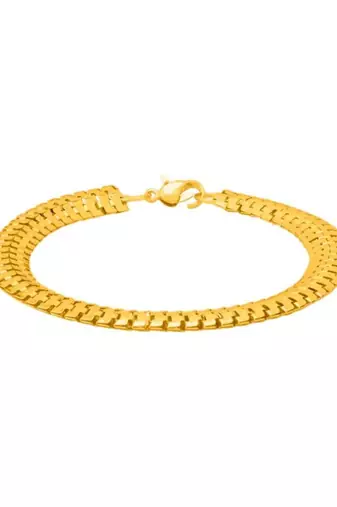 Gold-plated bracelet