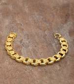 Antique fashionable gold-plated bracelet