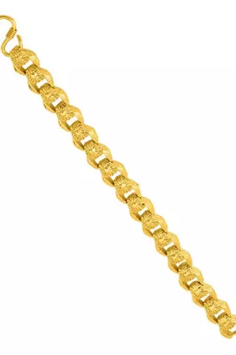 Antique fashionable gold-plated bracelet