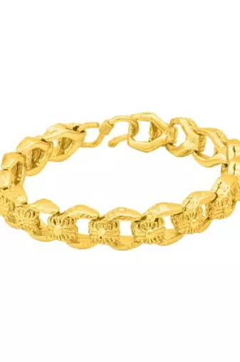 Antique fashionable gold-plated bracelet