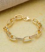 Ethnic foxtail chain bracelet