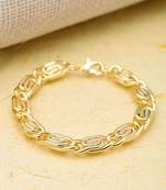 Foxtail bracelet with s-hook closure