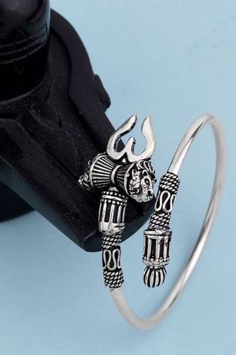 Silver-plated bracelet