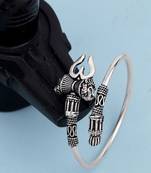 Silver-plated bracelet