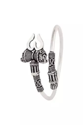 Silver-plated bracelet