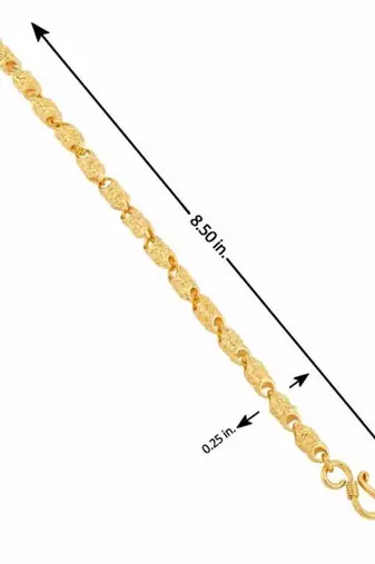 Gold-plated bracelet