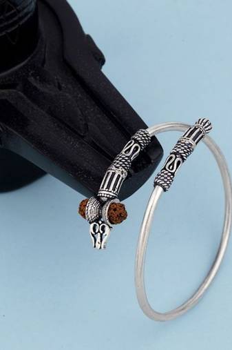 Rudraksh slip-on bracelet