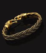 Gold-plated bracelet