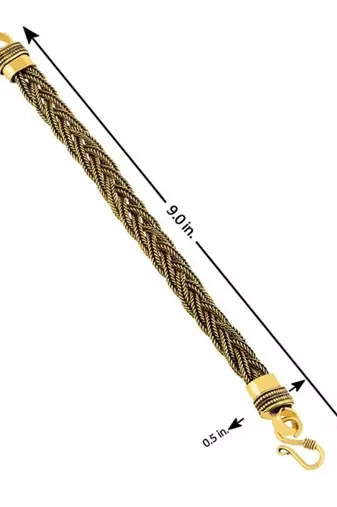 Gold-plated bracelet