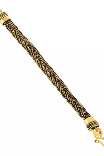 Gold-plated bracelet