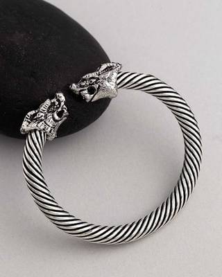 Silver-plated kada 1