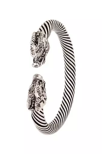 Silver-plated kada