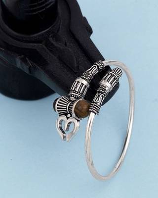 Silver-plated tiger eye bracelet 1