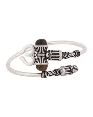 Silver-plated tiger eye bracelet 2