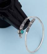 Trishul oxidized bracelet