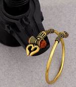 Trishul oxidized bracelet