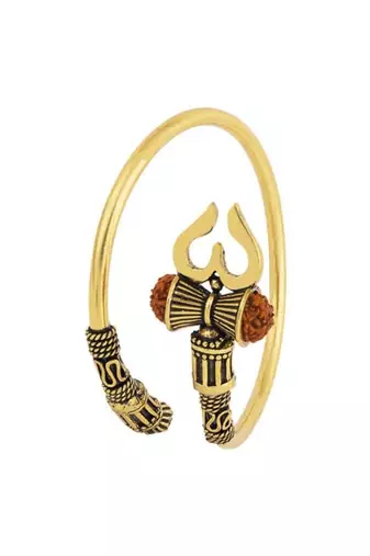 Trishul oxidized bracelet