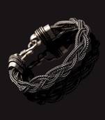 Silver-plated bracelet