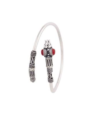 Trishul silver oxidized bracelet 3