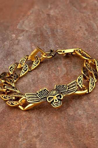 Gold-plated bracelet