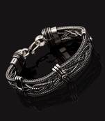 Silver-plated bracelet