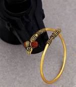 Rudraksh trishul slip-on bracelet