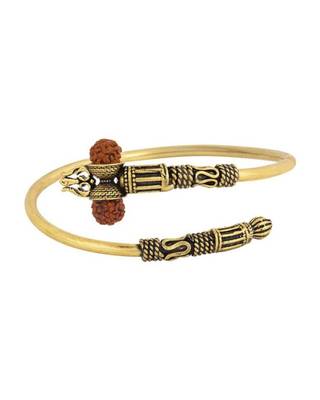 Rudraksh trishul slip-on bracelet 2