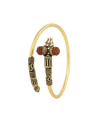 Rudraksh trishul slip-on bracelet 3