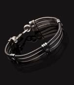 Silver-plated bracelet