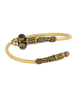 Trishul oxidized tiger eye bracelet 2