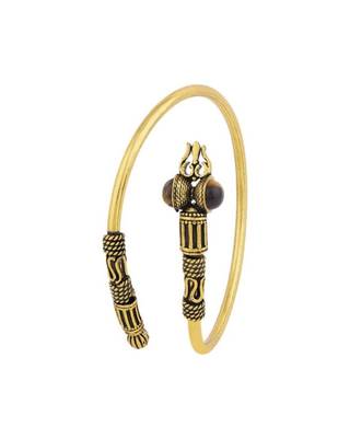 Trishul oxidized tiger eye bracelet 3
