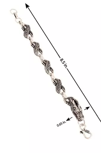 Embedded dragon feel bracelet