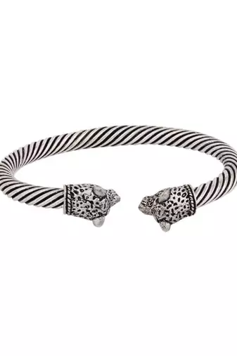 Silver-plated bracelet