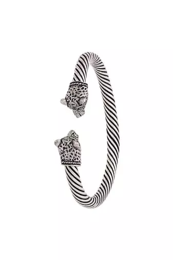 Silver-plated bracelet