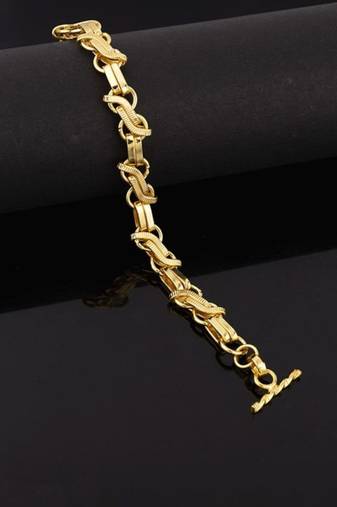 Gold-plated bracelet