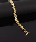 Gold-plated bracelet