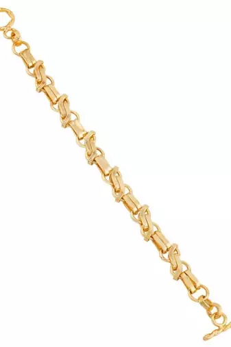 Gold-plated bracelet