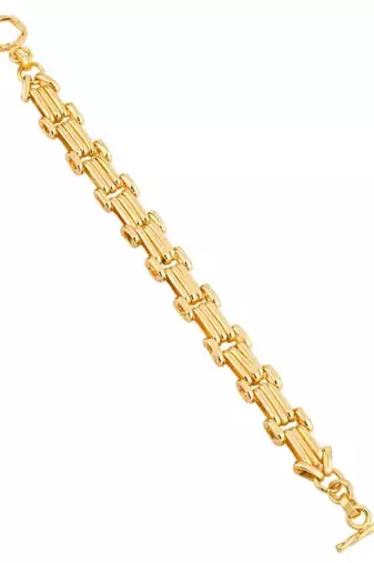 Gold-plated bracelet