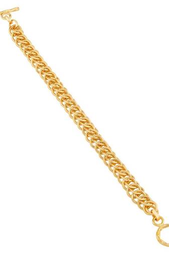 Gold-plated bracelet