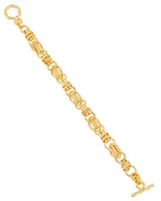 Gold-plated chain link bracelet 4