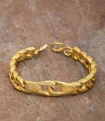 Gold-plated bracelet