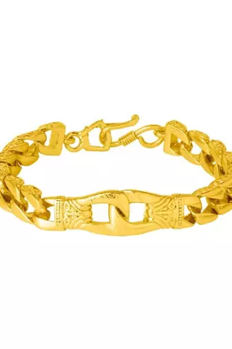 Gold-plated bracelet