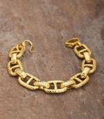 Gold-plated bracelet